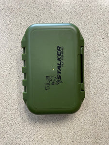 Stalker Waterproof Slit Foam Fly Box - Small (Green)