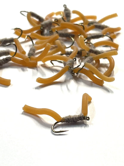 Squirmy Worm - Tan (Bream)