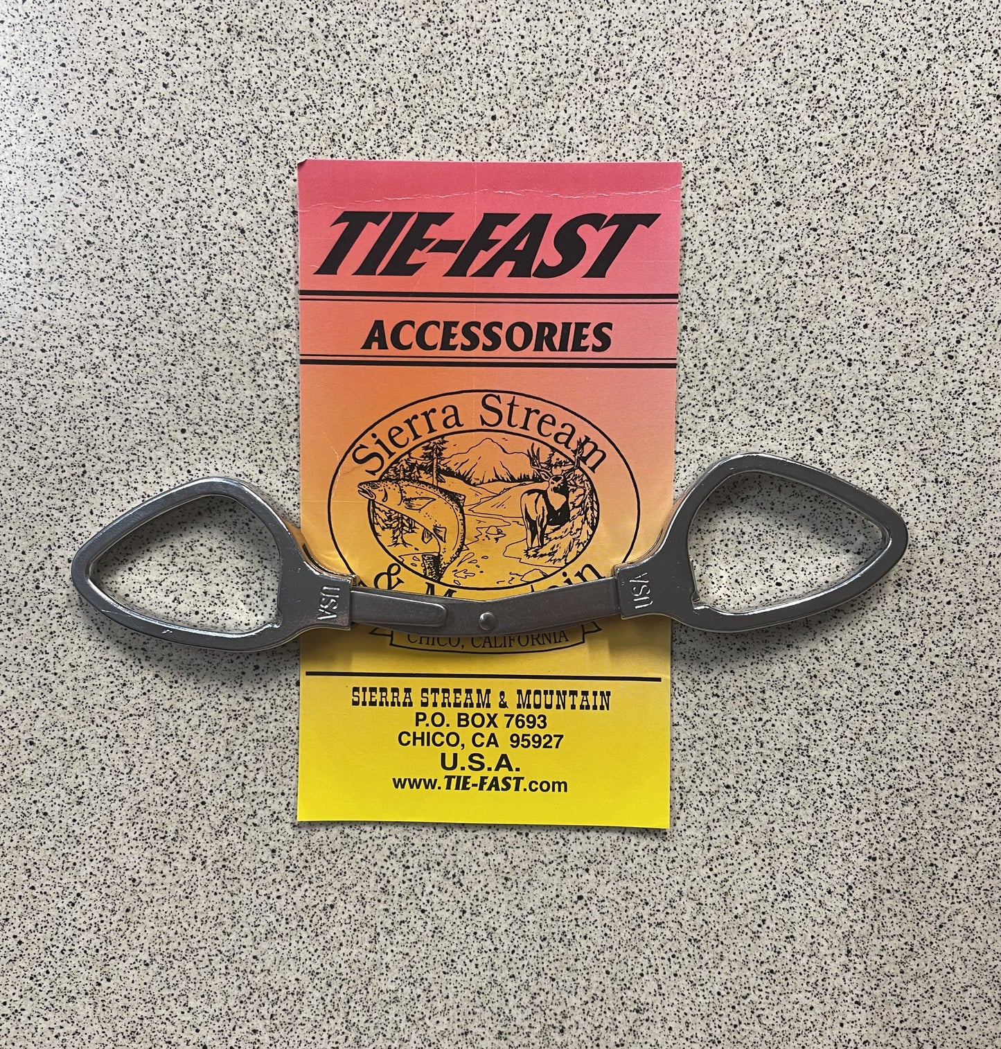 Tie-Fast Folding Scissors