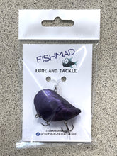 Load image into Gallery viewer, Fishmad Mussel Lure - Shimmer Purple - Large