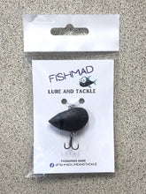 Load image into Gallery viewer, Fishmad Mussel Lure - Natural Black - Small