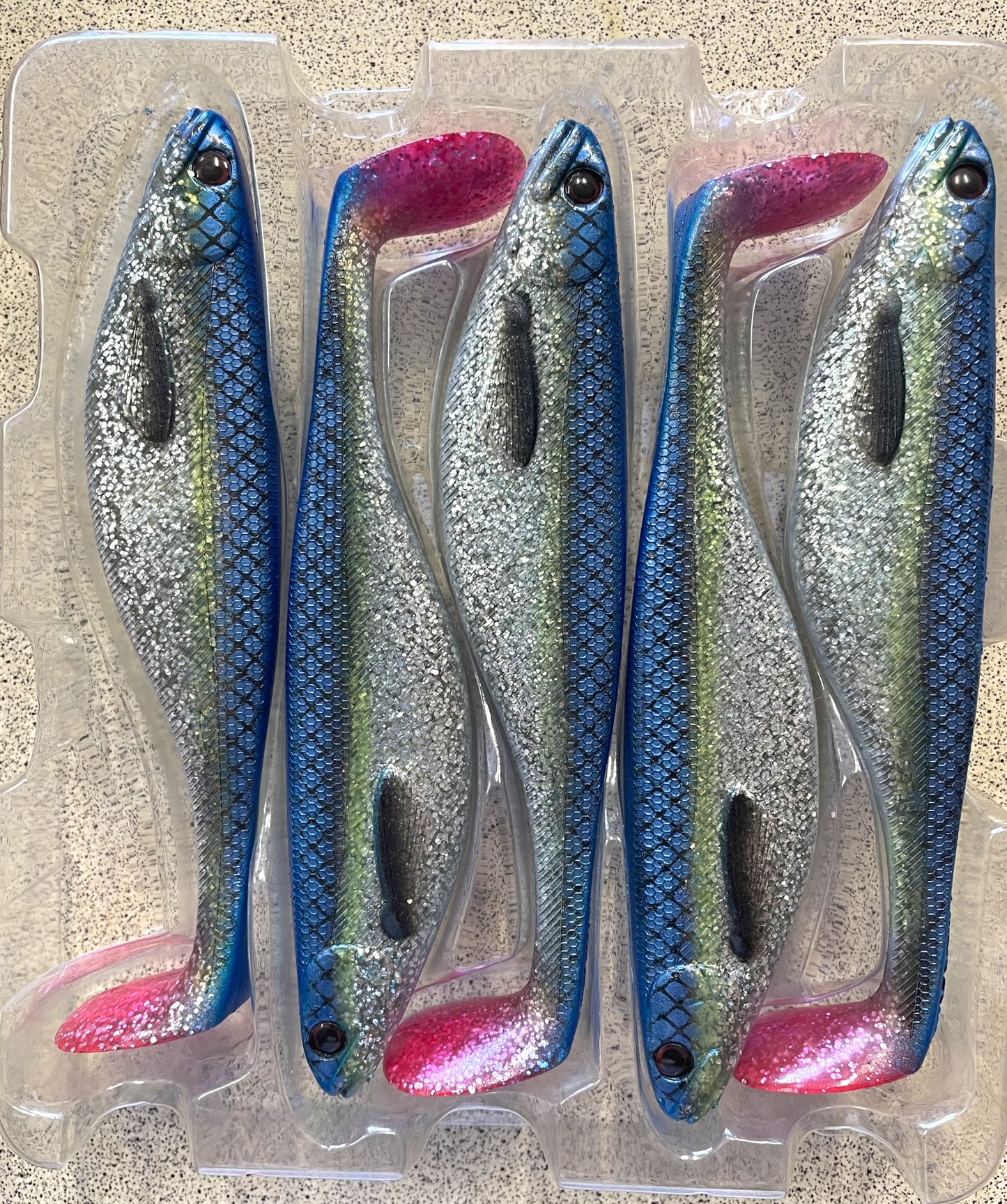 WESTIN Shadteez 16cm - Blue Glamour (5pk)