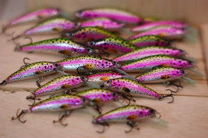 PAN Handmade Lures 55mm 5.8g Sinking - Rainbow Trout