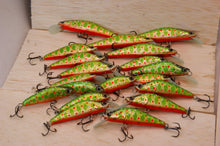 Load image into Gallery viewer, PAN Handmade Lures 72mm 8g Sinking - Green Hornet