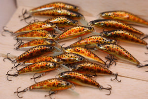 PAN Handmade Lures 55mm 5.8g Sinking - Brown Trout