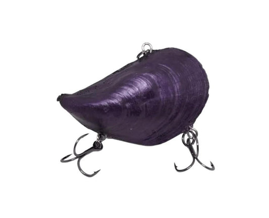 Fishmad Mussel Lure - Shimmer Purple - Large
