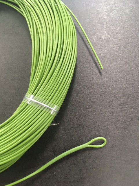 Weight Forward Fly Line with Single Loop - Olive (5F)