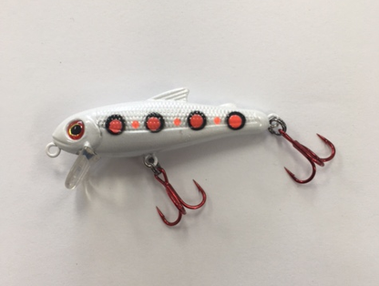 Bullet Lures Five-O Minnow Sinking (Pearl Widow)