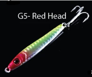 JML Anglers Alliance Flashy Twisty 18g Metal Lure - Red Head