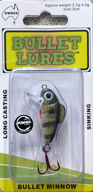 Bullet Lures - Bullet Minnow (Redfin)