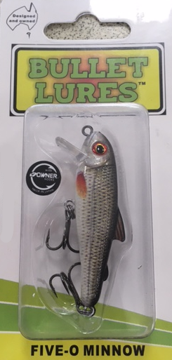 Bullet Lures Five-O Minnow Sinking (Roach)