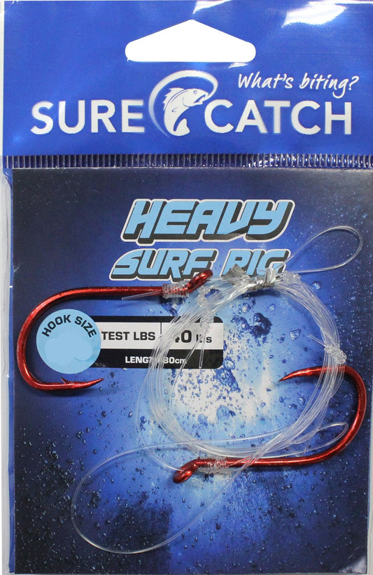 SureCatch Heavy Surf Rig (Size 5/0 Hooks)