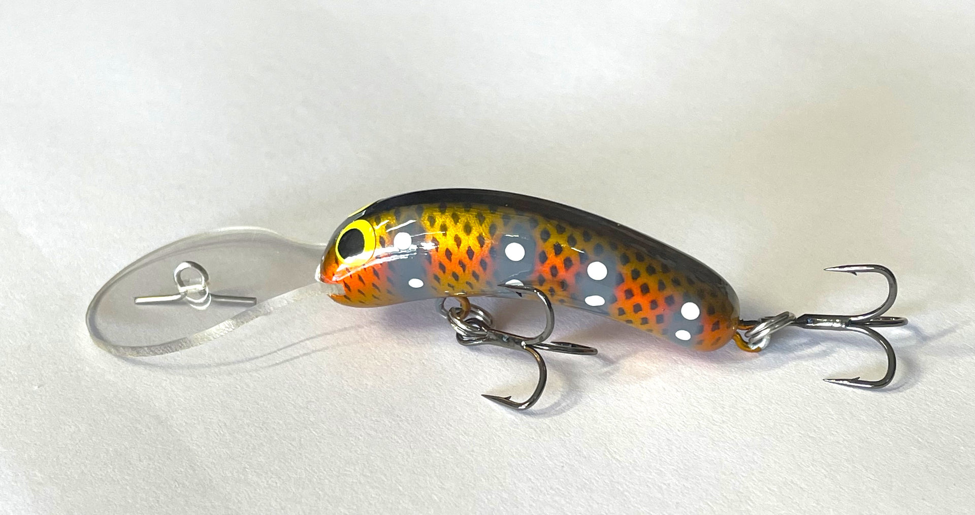 Australian Crafted Lures - Slim Invader 50mm 18ft (Spotted Dog) – Trophy  Trout Lures and Fly Fishing