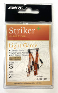 BKK Striker Lure Assist Hooks - 2pk (S)