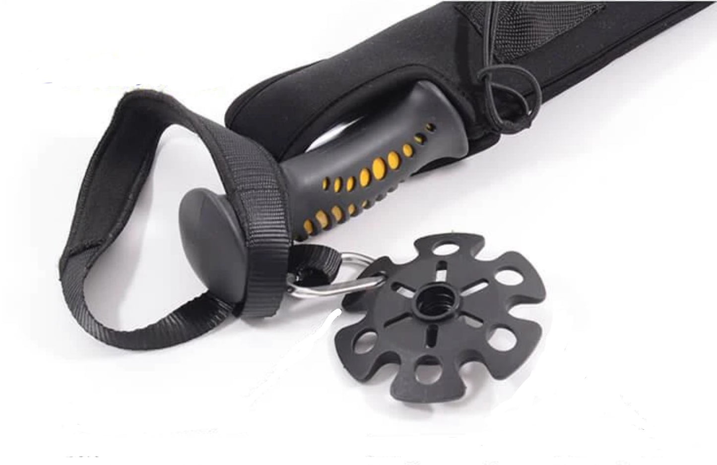 Lockable, Folding Wading Staff with Pouch