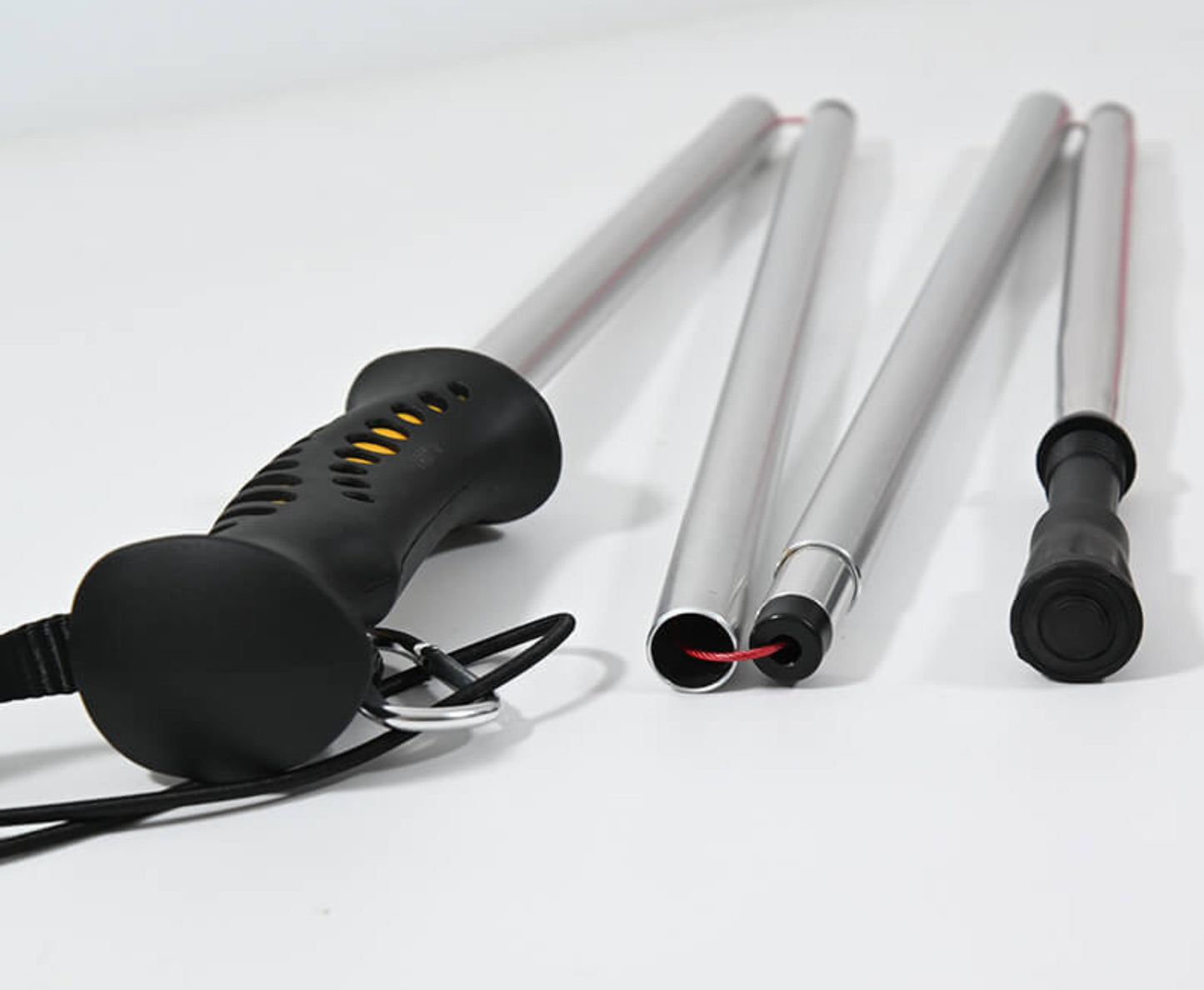 Lockable, Folding Wading Staff with Pouch