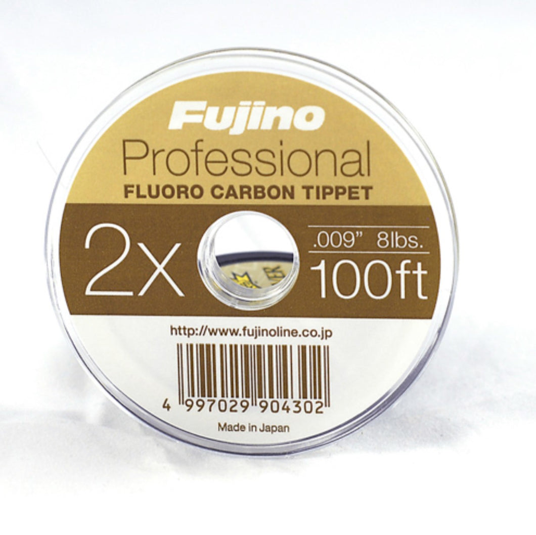 Fujino Professional Fluoro Carbon Tippet - 100ft Spool