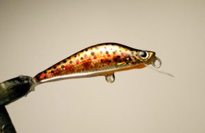 PAN Handmade Lures 72mm 8g Sinking - Brown Trout