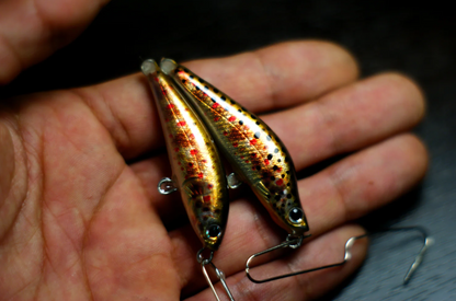 PAN Handmade Lures 45mm 4g Sinking