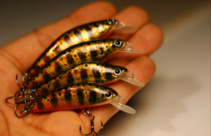 PAN Handmade Lures 55mm 5.8g Sinking - Golden Brown Trout