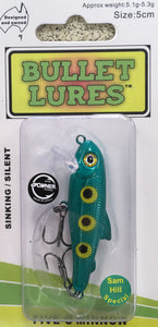 Bullet Lures Five-O Minnow Sinking (Cudge Frog)