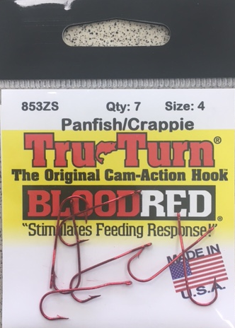 Tru-Turn Hooks - Aberdeen Blood Red (Size #4)