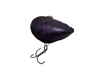 Fishmad Mussel Lure - Shimmer Purple - Small