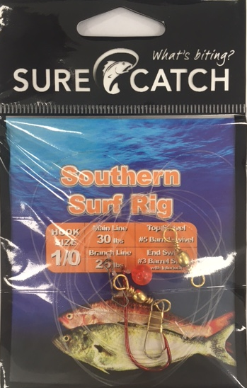 Sure Catch Fish Rigs SureCatch Southern Surf Rig (Size 1/0 Hook) – Trophy Trout Lures and ...