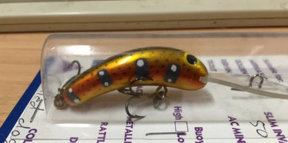 Australian Crafted Lures - Slim Invader 50mm 18ft (Spotted Dog)