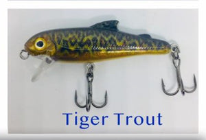 Bullet Lures Five-O Minnow Sinking (Tiger Trout)