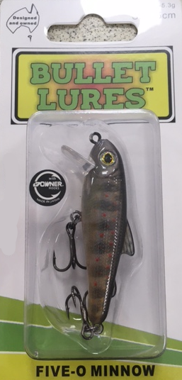 Bullet Lures Five-O Minnow Suspending + Rattling (Trout Fry)