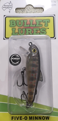 Bullet Lures Five-O Minnow Sinking (Trout Fry)