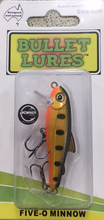 Load image into Gallery viewer, Bullet Lures Five-O Minnow Sinking (Yellow Pearl)